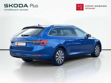 Skoda Superb III Kombi Facelifting 2.0 TDI SCR 150KM 2022 Skoda Superb 2.0TDI 150 Style SerwisASO SalonPL Virtual Matrix Nawi Kessy, zdjęcie 4