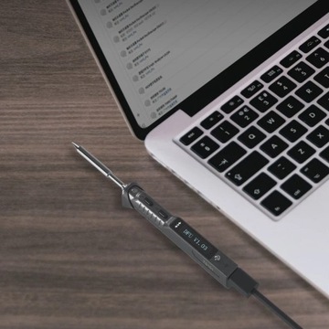 Портативный цифровой паяльник Miniware TS101 с жалом B2, 65 Вт, 90 Вт, USB C