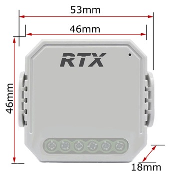 Измерение энергии реле контроллера модуля RTX TUYA ZigBee