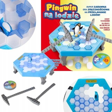 Игра PENGUIN ON ICE – отличное развлечение для всей семьи