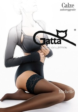 Pończochy Gatta Michelle 01 20den nero 3/4