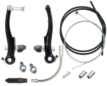 V-Brake 110mm + klocki fajka linka pancerz - przód