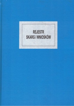 Rejestr skarg i wniosków