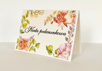 BON UPOMINKOWY Voucher BONY karta podarunkowa +KOP