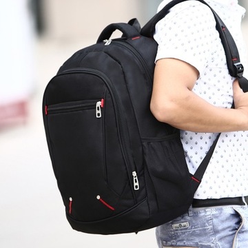 Plecak męski Męski laptop Komputer biznesowy Plecak Plecak Nastoletnie 580g