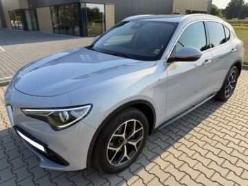 Alfa Romeo Stelvio SUV Facelifting 2.0 Turbo 280KM 2021 ALFA ROMEO STELVIO 280KM TI | MoonlightPearl | Polski Salon | Mały przebieg
