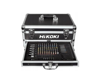 Набор аксессуаров в чемодане 100 шт Hikoki 40030026 биты+ключи+дрели