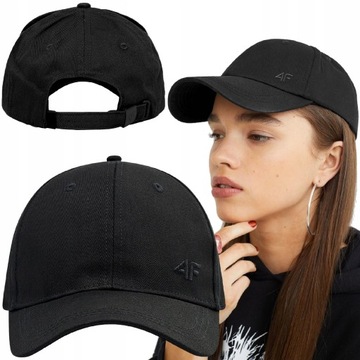 CZAPKA Z DASZKIEM DAMSKA 4F Limitowana Bejsbolówka Cap LOGO Regulowana