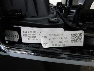 LIŠTA DEKORACE DESKY PŘÍSTROJOVÁ DESKA 2G1858415BJ 2G1858418AC - VW TAIGO R-LINE 2021-