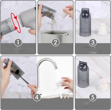 АВТОПЫЛЕСОС 2 В 1 АВТОМОБИЛЬНЫЙ ПЫЛЕСОС 2 В 1 БЕСПРОВОДНОЙ РУЧНОЙ ВЛАЖНЫЙ И СУХОЙ 4000 мАч