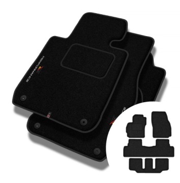 Velurové koberce Performance pro Mazda 5 I 1999-2005 7 osob