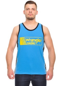 WRANGLER koszulka BLUE sport BY MESH TANK L 40