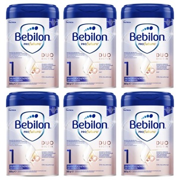 Bebilon PROFUTURA 1 Duobiotik Zestaw 6x 800 g