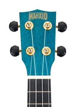 Mahalo MS1TBU тонкая гавайская гитара-сопрано, синяя