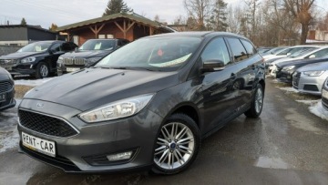 Ford Focus III Kombi Facelifting 1.0 EcoBoost 100KM 2017 Ford Focus 1.0i 101PS OPŁACONY Bezwypadkowy, zdjęcie 1