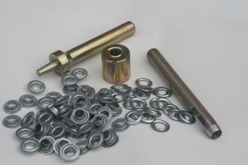 Люверсы оцинкованные 10 мм (для ручного крепления)