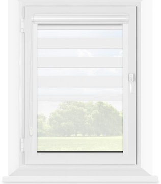 ИНТЕРЬЕРНЫЕ ЖАЛЮЗИ ДЕНЬ НОЧЬ ЖАЛЮЗИ В КАССЕТЕ С НАПРАВЛЯЮЩИМИ, КОРИЧНЕВЫЕ