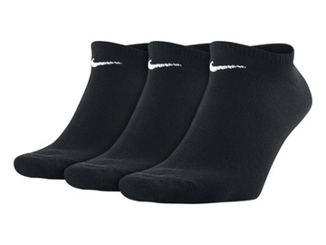 SKARPETY NIKE STOPKI 3-PAK CZARNE SKARPETKI 42-46