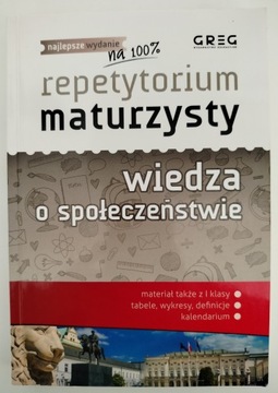WIEDZA O SPOŁECZEŃSTWIE REPETYTORIUM MATURZYSTY