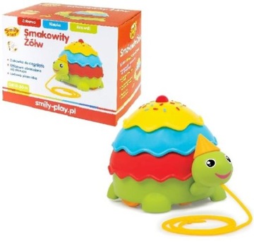 SMILY PLAY Smakowity żółw piramidka żółwik