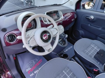 Fiat 500 II Seria 4 1.2 69KM 2017 Fiat 500 Automat Panorama Klimatyzacja Elektryka Alu 1.2 Benzyna 70KM, zdjęcie 8