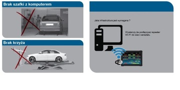 RAVAGLIOLI 2.0 WIFI ZBIEŻNOŚĆ GEOMETRIA CCD 8 KAMER 3 PUNKTOWE UCHWYTY