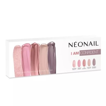 NEONAIL Zestaw z 5-cioma lakierami - I AM CONFIDENT Set