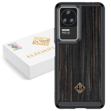 Pouzdro Pro Xiaomi Poco F4 Kryt Luxusní Přírodní Dřevo Originální