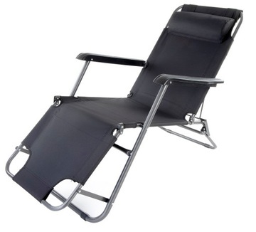 Пляжный палубная рука 2IN1 Складное садовое кресло