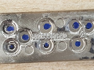 VW GOLF 7 ZNAK ZNAKY BLUEMOTION 5G0853675AD