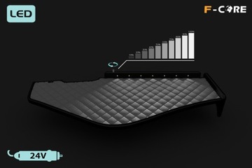 RENAULT T 14 Полка TIR - полка с двойной светодиодной панелью