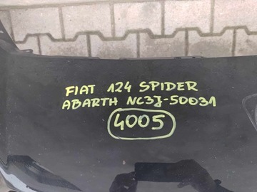FIAT 124 SPIDER ABARTH NÁRAZNÍK PŘEDNÍ 4005