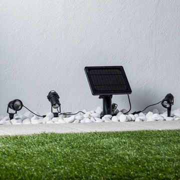 Lindby Malida lampa z grotem ziemnym LED, 3 szt.