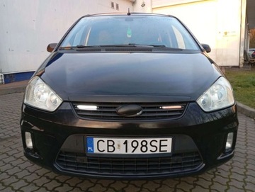 Ford C-MAX I 1.8 Duratec 125KM 2008 Ford C-MAX 1.8 PROSTA benzyna KLIMATRONIK kolor NAVI piekny czarny 1.8, zdjęcie 31