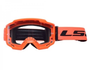 GOGLE LS2 CHARGER POMARAŃCZOWE CLEAR VISOR