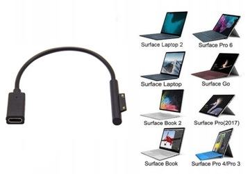 Kabel USB-C do Microsoft Surface Pro 4 / 5 /6 GO