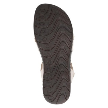 Caprice sandały beżowe Bibi skóra naturalna[28714-42-402] [Rozmiar 37]