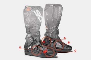 Туфли SIDI Crossfire 3 SRS Черный Черный 45