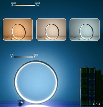 СВЕТОДИОДНАЯ КОЛЬЦЕВАЯ ЛАМПА WIFI SMART TUYA PLUG RGBWCCT SMART REMOTE