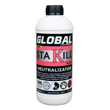 GLOBAL Sta Kill E205 1L usuwanie pleśni zapachu z tapicerki dywanu GA