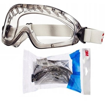 ОЧКИ ЗАЩИТЫ ОТ РАСПЫЛЕНИЯ 3M, ВЕНТИЛЯЦИОННЫЕ, ГЕРМЕТИЧНЫЕ, модель 2890