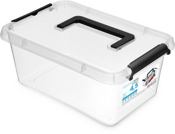 MOXOM 1323 POJEMNIK PUDEŁKO Z UCHWYTEM SIMPLE 4,5L