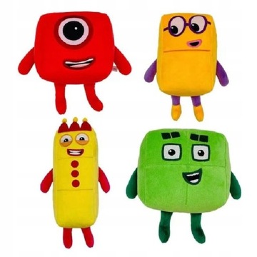 10pcs / Set Numberblocks Plush Toys DL