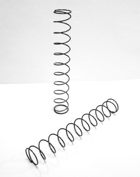 SPRĘŻYNA NACISKOWA d=1,0 * Dz=17 * L=110 - 2szt