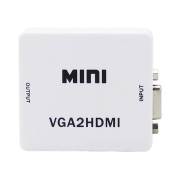 Преобразователь изображения с разъема VGA на адаптер сигнала HDMI Адаптер D-Sub MINI