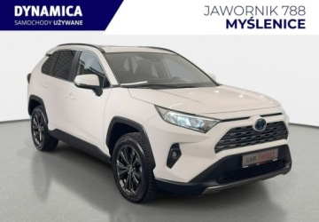 Toyota RAV4 V SUV 2.5 Hybrid Dynamic Force 218KM 2022 Toyota RAV4 VAT 23 Comfort 2.5 hybrid 218KM e-CVT 2022 r., salon PL I wlas