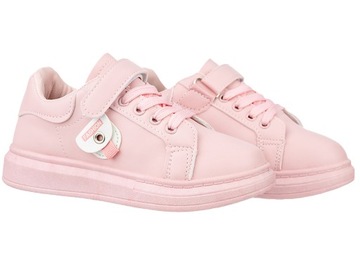 MODNE TRAMPKI SPORTOWE BUTY LEKKIE NA RZEP NEW 27