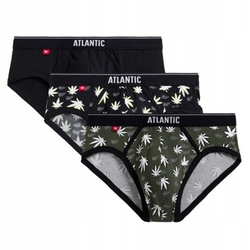 SLIPY MĘSKIE ATLANTIC 3MP-160 BAWEŁNIANE XXL