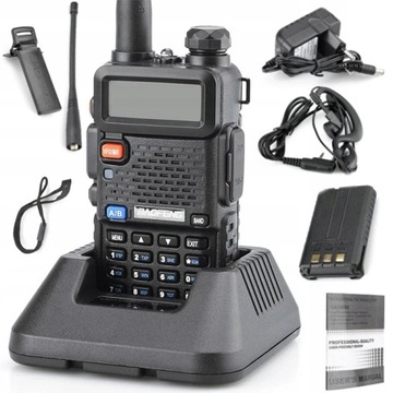 BAOFENG UV-5R 5W PMR РАЦИЯ РАДИОТЕЛЕФОН БОЛЬШОЙ ДИАПАЗОН