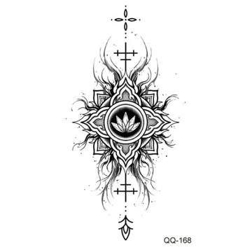 Small Waterproof Temporary Tattoo Sticker Women Flower Butterfly Mini Tiger